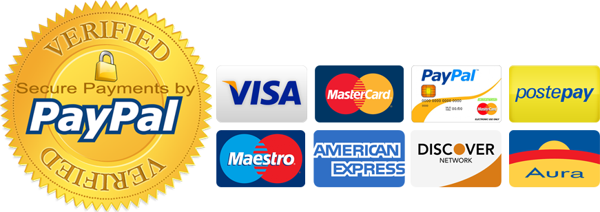 pagemnti sicuri / secure payments